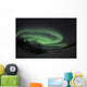 Aurora Borealis over Vee Wall Decal Design 2