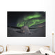 Aurora Borealis over Igloo Wall Decal Design 11