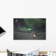 Aurora Borealis over Igloo Wall Decal Design 5