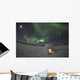 Aurora Borealis over Igloo Wall Decal Design 5
