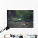 Aurora Borealis over Igloo Wall Decal Design 5