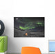Aurora Borealis over Igloo Wall Decal Design 4