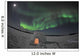 Aurora Borealis over Igloo Wall Decal Design 4
