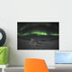 Aurora Borealis over Igloo Wall Decal Design 3