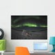 Aurora Borealis over Igloo Wall Decal Design 3