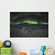 Aurora Borealis over Igloo Wall Decal Design 3