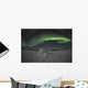 Aurora Borealis over Igloo Wall Decal Design 2