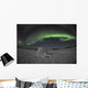 Aurora Borealis over Igloo Wall Decal Design 2