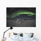 Aurora Borealis over Igloo Wall Decal Design 2