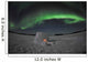 Aurora Borealis over Igloo Wall Decal Design 2