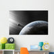Strange Alien Light Approaches Wall Decal