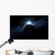 Dawn Breaks Alien Planet Wall Decal Design 2