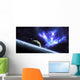 Bird-shaped Nebula Wall Decal