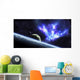 Bird-shaped Nebula Wall Decal