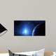 Blue Star Lights up Wall Decal