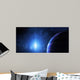 Blue Star Lights up Wall Decal