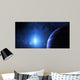 Blue Star Lights up Wall Decal