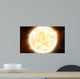 Close-up Sun and Planet Wall Decal