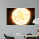 Close-up Sun and Planet Wall Decal