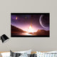Meteor Shower Begins to Wall Decal