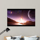 Meteor Shower Begins to Wall Decal