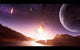 Meteor Shower Begins to Wall Decal