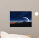 Calming from Moon Orbiting Wall Decal