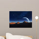 Calming from Moon Orbiting Wall Decal