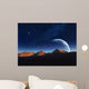 Calming from Moon Orbiting Wall Decal