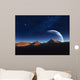 Calming from Moon Orbiting Wall Decal