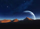 Calming from Moon Orbiting Wall Decal