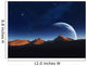 Calming from Moon Orbiting Wall Decal