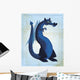 Blue Dragon Wall Mural