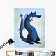 Blue Dragon Wall Mural