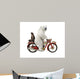 Bringing Home Dinner 1 Wall Decal