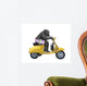 Monkeys Riding Bikes 4 Wall Decal