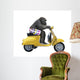 Monkeys Riding Bikes 4 Wall Decal