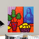 Still Life With Matisse and Mona Lisa Wall Mural