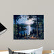 Cabin In The Woods Wall Mural