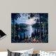 Cabin In The Woods Wall Mural