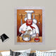 Chubby Chef Wall Mural