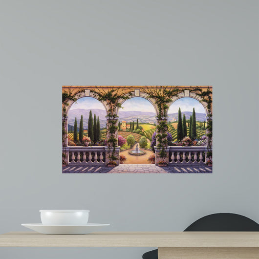 Tuscan Villa Wall Mural