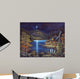 Moonlit Cabin Wall Decal