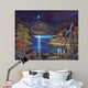 Moonlit Cabin Wall Decal