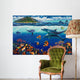 Reef Serenade Dolphin Wall Decal