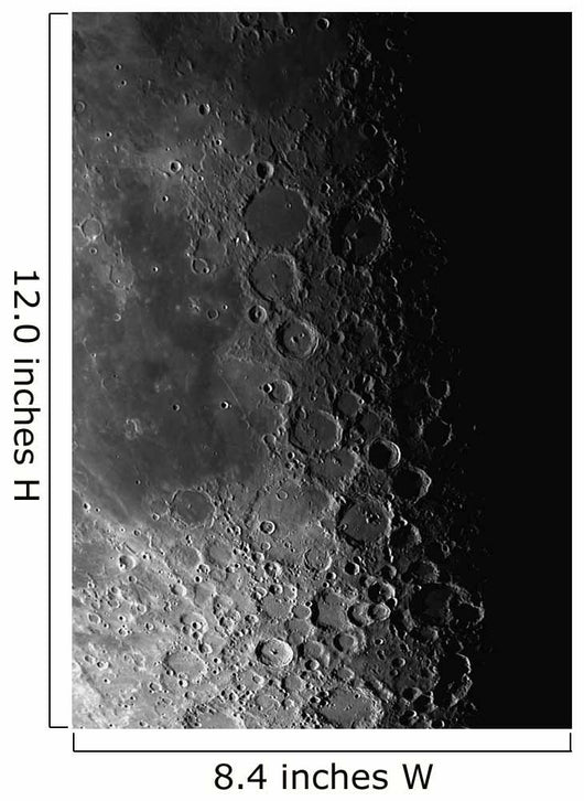 Rupes Recta Ridge and Wall Decal