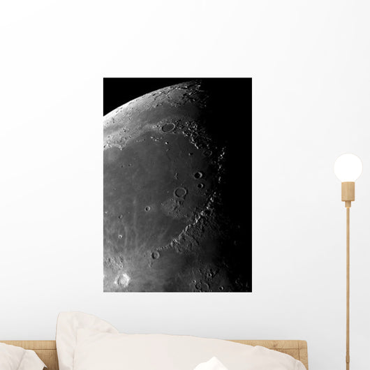 Craters Copernicus Plato Eratosthenes Wall Decal