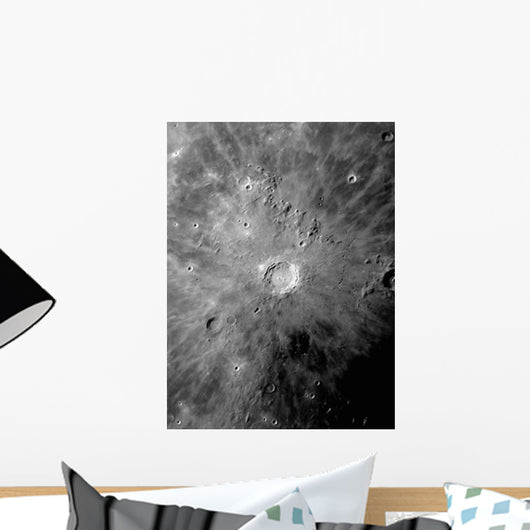 Lunar Crater Copernicus Surrounded Wall Decal