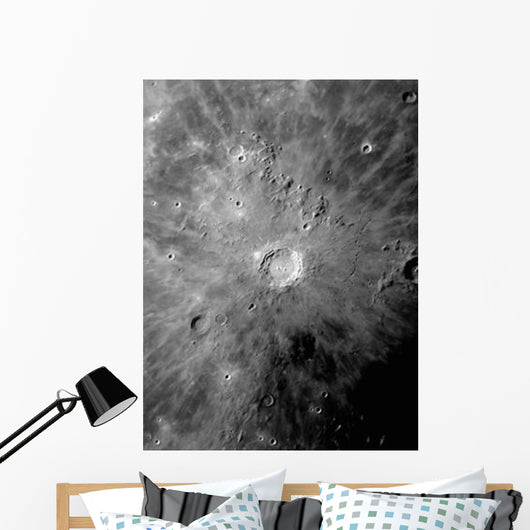 Lunar Crater Copernicus Surrounded Wall Decal