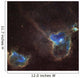 Heart and Soul Nebula Wall Decal